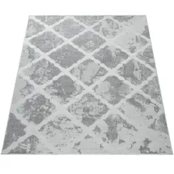 Paco Home Outdoorteppich, Grau, Textil, Rechteckig, 60x100 cm, strapazierfähig, für Fußbodenheizung geeignet, Teppiche & Böden, Teppiche, Outdoorteppiche