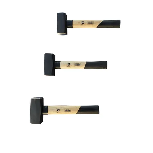 Fäustelhammer Schlosserhammer Set 800/1000/1500g - 3-teiliges Hammer-Set für präzises Arbeiten, ideal für Handwerker und Heimwerker.