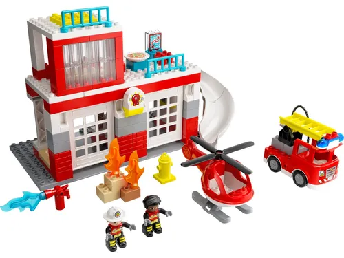 LEGO DUPLO 10970 Feuerwache und Hubschrauber