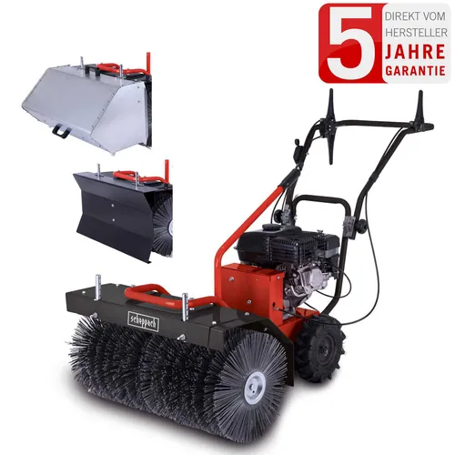 Scheppach Benzin Kehrmaschine SC2700P | 5,5 PS | 70cm Breite