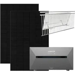 Anker Solix 890W Balkonkraftwerk mit Solarbank 2 Pro