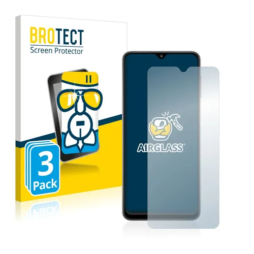 3x Panzerfolie Schutzglas für Samsung Galaxy A32 Displayschutz