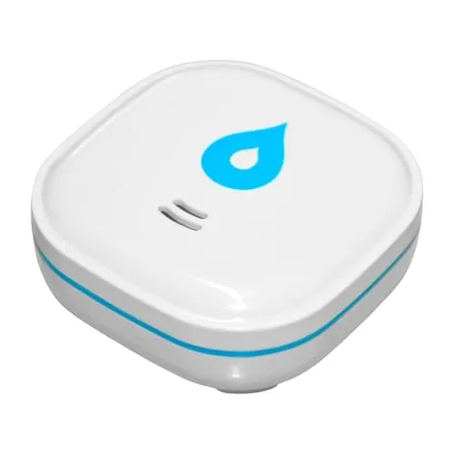 Summit Digital GS153 Wassermelder mit Batterie 60x60x24,2 mm | Wassersensor mit 85dB Alarm | Wasseralarm Melder für Keller, Küche & Bad | batteriebetrieben, bis zu 10 Jahre Laufzeit