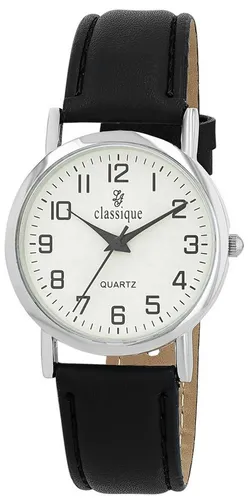 classique Quarzuhr Zaman Herrenuhr mit Lederimitationsarmband, Herrenuhr Lederimitat