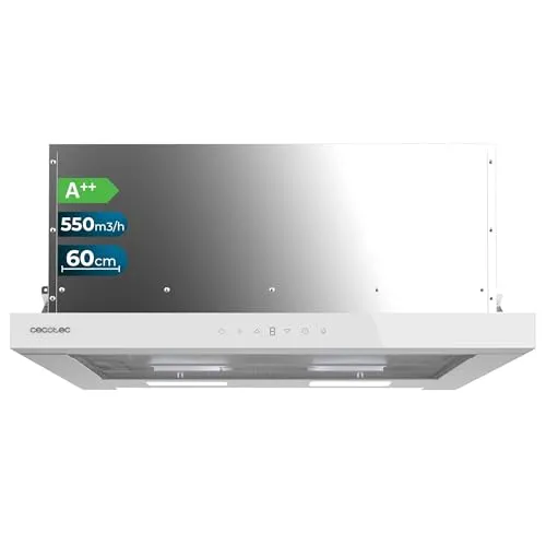 Cecotec Teleskop-Dunstabzugshaube 60cm Flux TLT 605500