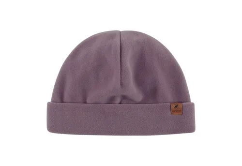 Mammut Fleece Beanie Flux - Strickmützen für Herren, angenehm und weich mit Mammut-Logo Patch für optimalen Tragekomfort und Stil.