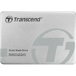 Transcend SSD220S 480GB - Hochleistungs-SSD - Festplatten mit 3D-NAND-Technologie, 530 MB/S Lesegeschwindigkeit und 480 MB/S Schreibgeschwindigkeit für optimale Leistung und Zuverlässigkeit.