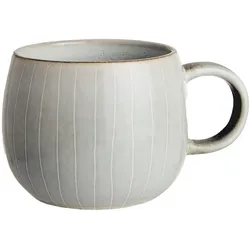 BUTLERS HENLEY 4er Set Tassen 330ml Keramik in grau von Butlers