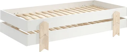 Stapelbett Karlene 2er Set Weiß