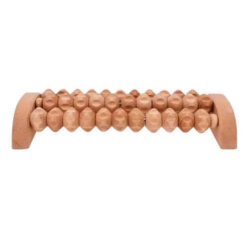 Biodora Beruhigungs- und Entspannungsgerät Biodora Massage-Serie aus Buchenholz – Wellness-Tools & 5er-Set, Maximale Entspannung, Massageroller aus Buchenholz, plastikfreie Alternative