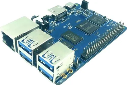 JOY-IT Banana Pi M5 - Leistungsstarker Einplatinencomputer - Banana Pi, 4GB RAM und 16GB Flash, ideal für Projekte in der Heimautomatisierung und IoT-Anwendungen.