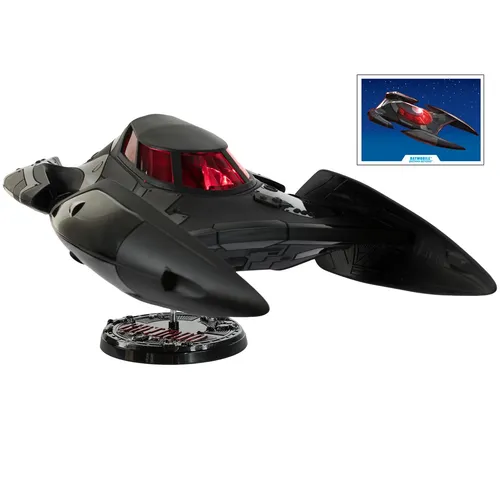 Batman Beyond Batmobile (Gold Label) 53 cm - Spielfiguren, detailreiches Batmobil mit Licht- und Soundeffekten, ideal für Sammler und Fans der Batman Beyond Serie.