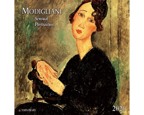 Wandkalender Amedeo Modigliani - Sensual Portraits 2026