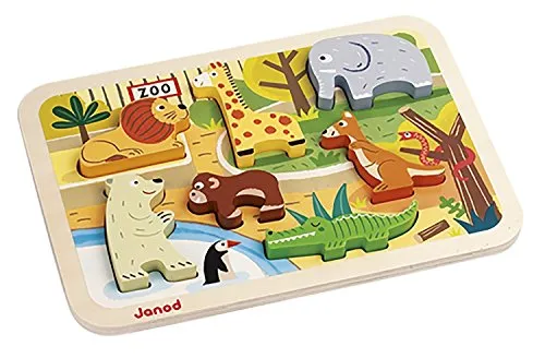 Produktbild Janod Chunky-Puzzle Zootiere