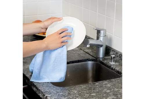 Aqua Clean Kristall Geschirrtücher 6tlg. in blau von Aqua Clean