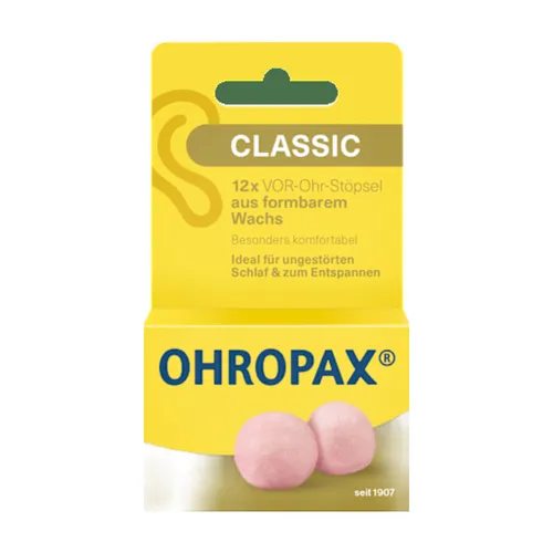 OHROPAX Classic Wachsohrstöpsel 12 Paar
