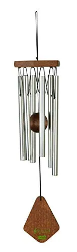 NATURE'S PG14SV MELODY - Premium Klangspiel, ca. 14 Zoll/ca. 35 cm, silberfarben