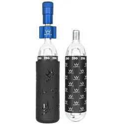 Holeshot CO2 Reifenfüllgerät 25g Blau - Luftpumpen: Schnelles Aufpumpen in weniger als 10 Sekunden mit kompaktem Design, ideal für MTB-Fahrer, um unterwegs schnell wieder startklar zu sein.