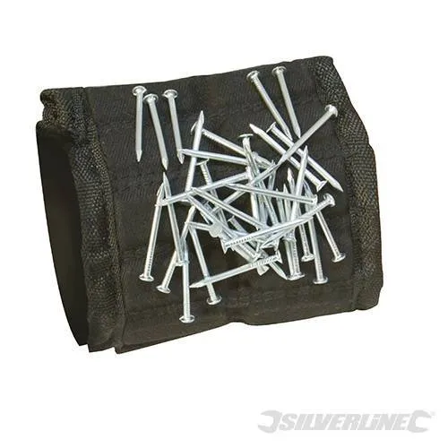 Silverline ~ Magnetarmband, Schraubenhalter, Magnethalter Schraubenmagnet 633835