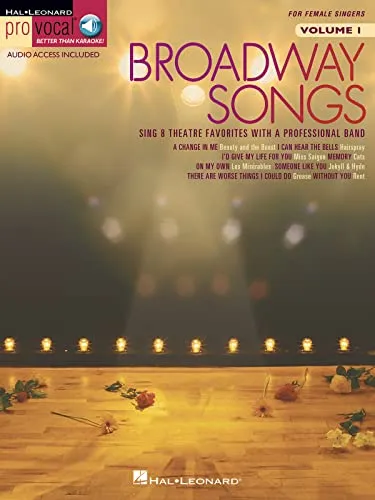 Broadway Songs - For Female Singers: Noten, CD für Gesang