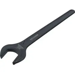BGS Einmaulschlüssel DIN 894 SW 55 mm - 34255 - Industrie-Maulschlüssel für schwere Montagen, langer Schaft für tiefliegende Verschraubungen, ideal für hohe Drehmomente.