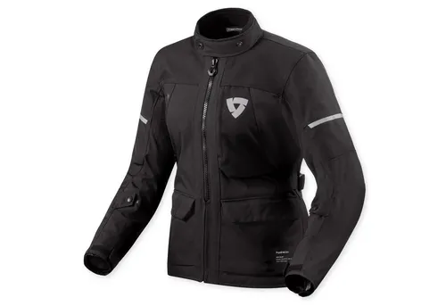 Revit Convergent H2O Damen Motorradjacke Schwarz 48 - Vielseitige Revit Convergent H2O Damen Motorradjacke – ideal für wechselhafte Wetterbedingungen. Robustes Material, effektiver Wetterschutz und durchdachte Belüftung sorgen für Komfort und Sicherheit bei jeder Fahrt.