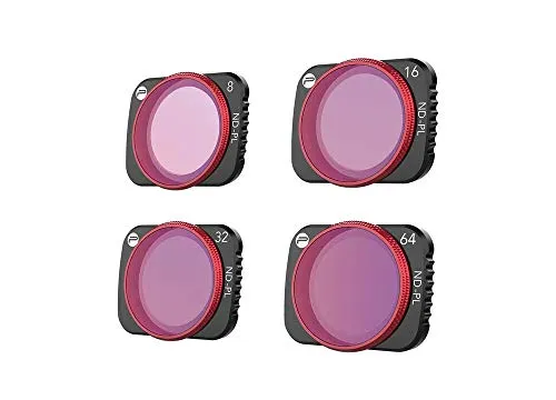 PGYTECH 5435 DJI Mavic Air 2 ND-PL Filterset in rot von Pgytech