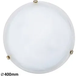 Alabasterglas Klassisch Deckenlampe 2x60W E27 - Klassische Deckenlampe aus Alabasterglas mit 2x60W E27, ideal für stilvolle Innenräume. Energieeffizient und elegant, passt perfekt in jeden Raum.