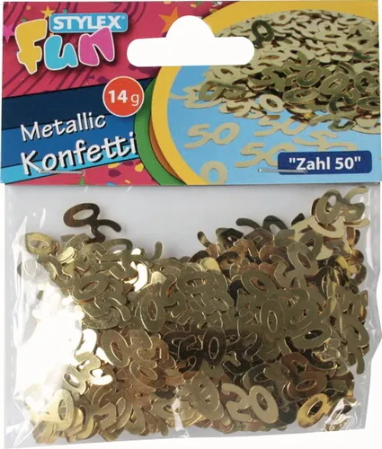 Konfetti Gold von STYLEX