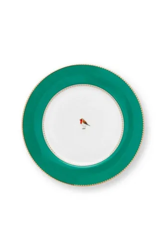 Pip Studio Love Birds Frühstücksteller grün 21cm