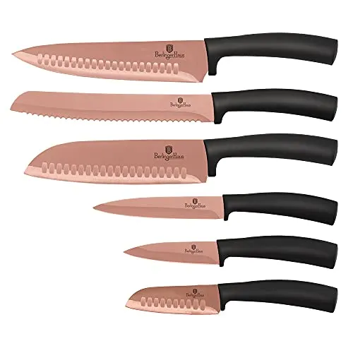 BERLINGER HAUS - 6 pcs Knife Set, Rose Gold