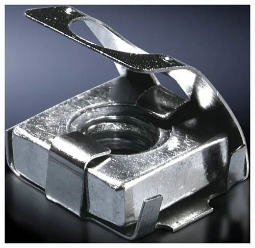 Rittal CP 6108.000 Befestigungsmutter mit Feder Stahl 50St. in grau von Rittal