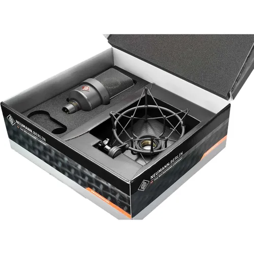 Neumann TLM 103 Studio Set mt - Mikrofon Set mit Großmembran Kondensatormikrofon; legendäres U 87 Ai Design, ideal für professionelle Studioaufnahmen mit erstklassigem Klang.