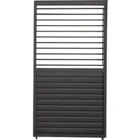 Produktbild Verstellbare Lamellenwand Mirador 113 cm für 3,6 m Wand Anthrazit