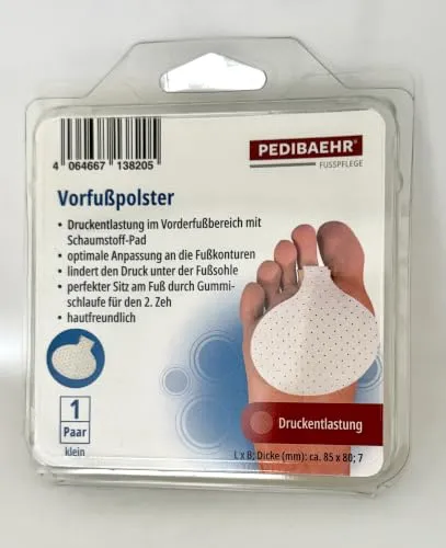 Pedibaehr Vorfußpolster, Klein - 1 Paar
