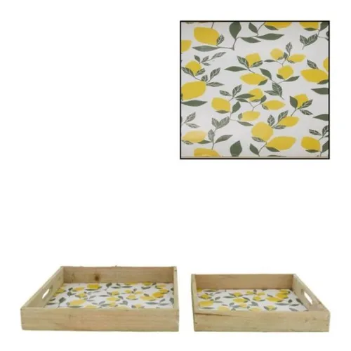 Dijk Tablett Tannenholz 27 x 27 x 4 cm Deko-Accessoires