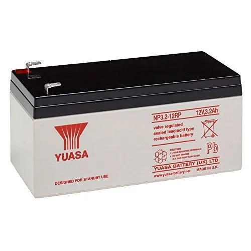 YUASA NP3.2-12 Blei Akku 12 Volt, 3200mAh von Yuasa