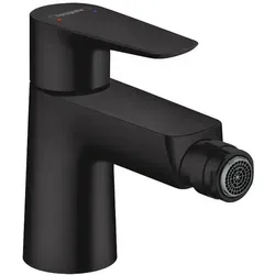 hansgrohe Talis E Bidet-Einhebelmischer 71720670 mattschwarz - Sonstige Armaturen, elegantes Design in mattschwarz mit einstellbarer Temperaturbegrenzung für optimalen Komfort und Sicherheit.
