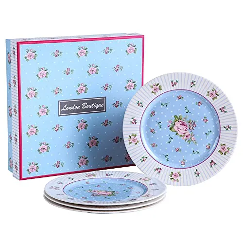 London Boutique Porzellan Fine China Seite Kuchen Dessertteller 8
