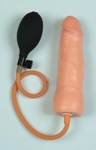 RÉEL Dildo 18 cm mit Pumpe