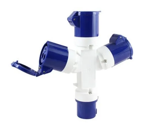 IP44 2P+T Cetac 1M A 3H