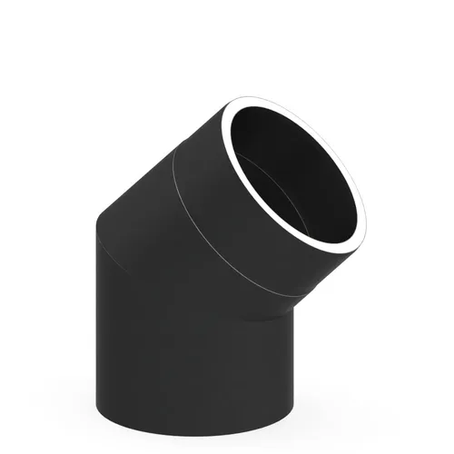 Jeremias Ofenrohr 15-ISO018150 - Doppelwandiges Ofenrohr für Kaminöfen, Ø 150 mm, mit hitzefester Beschichtung und keramischer Isolierung für sichere Nutzung im Wohnbereich. CE-zertifiziert und reduziert Abstand zu brennbaren Materialien.