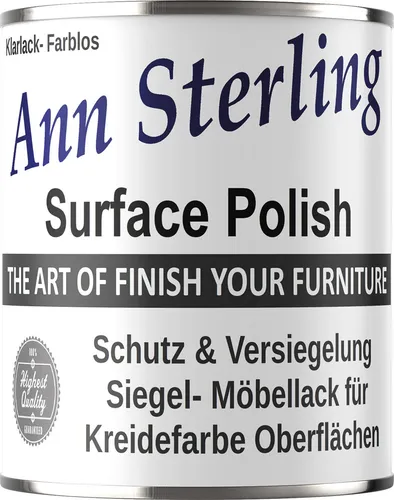 Produktbild Contura Ann Sterling Siegellack / Versiegelung Klarlack -Finish- für Shabby Chic Farblos Mat - 750ml