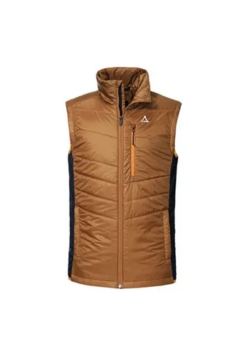 Schöffel Country Softshellweste Schöffel Herren Hybrid Weste Stams M 23585 gold