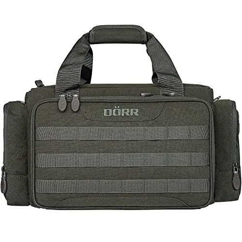 DÖRR Waffentasche Protac - Multifunktionale Einsatztasche für Outdoor-Aktivitäten - Gewehr-Weichkoffer mit extrem robuster Bauweise, ideal für Angeln, Bushcrafting und Schießsport. Mit abschließbarem Hauptfach und praktischen Seitentaschen für Zubehör.