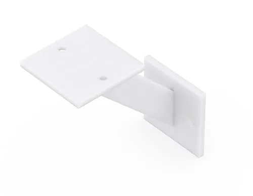 Alberts 806125 Regalträger Nick | Regalhalter wahlweise in verschiedenen Trendfarben | Regalwinkel als ein Paar oder einzeln | Größe 50 x 100 x 100 mm