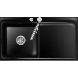 Systemceram Keradomo Mera 90 F Spüle links von systemceram