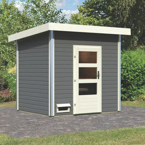 Karibu Holz Gartensauna