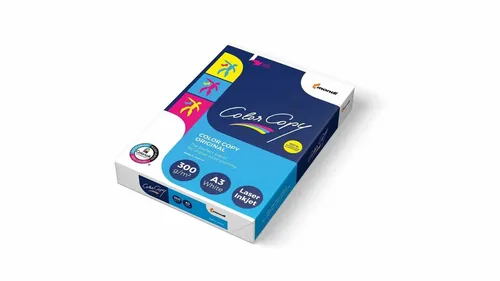 Kopierpapier Color Copy A3, 300g/m², 125 Blatt - Drucker- & Kopierpapiere, hochwertiges 300 g/m² Papier für brillante Farbdrucke und gestochen scharfe Texte, ideal für professionelle Anwendungen.
