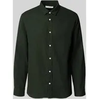 SELECTED Langarmhemd SLHREGNOAH BRUSHED TWIST SHIRT LS NOOS - Freizeithemden mit lockerem Schnitt und weichem Baumwollstoff für optimalen Tragekomfort – ideal für Alltag und Afterwork-Events.